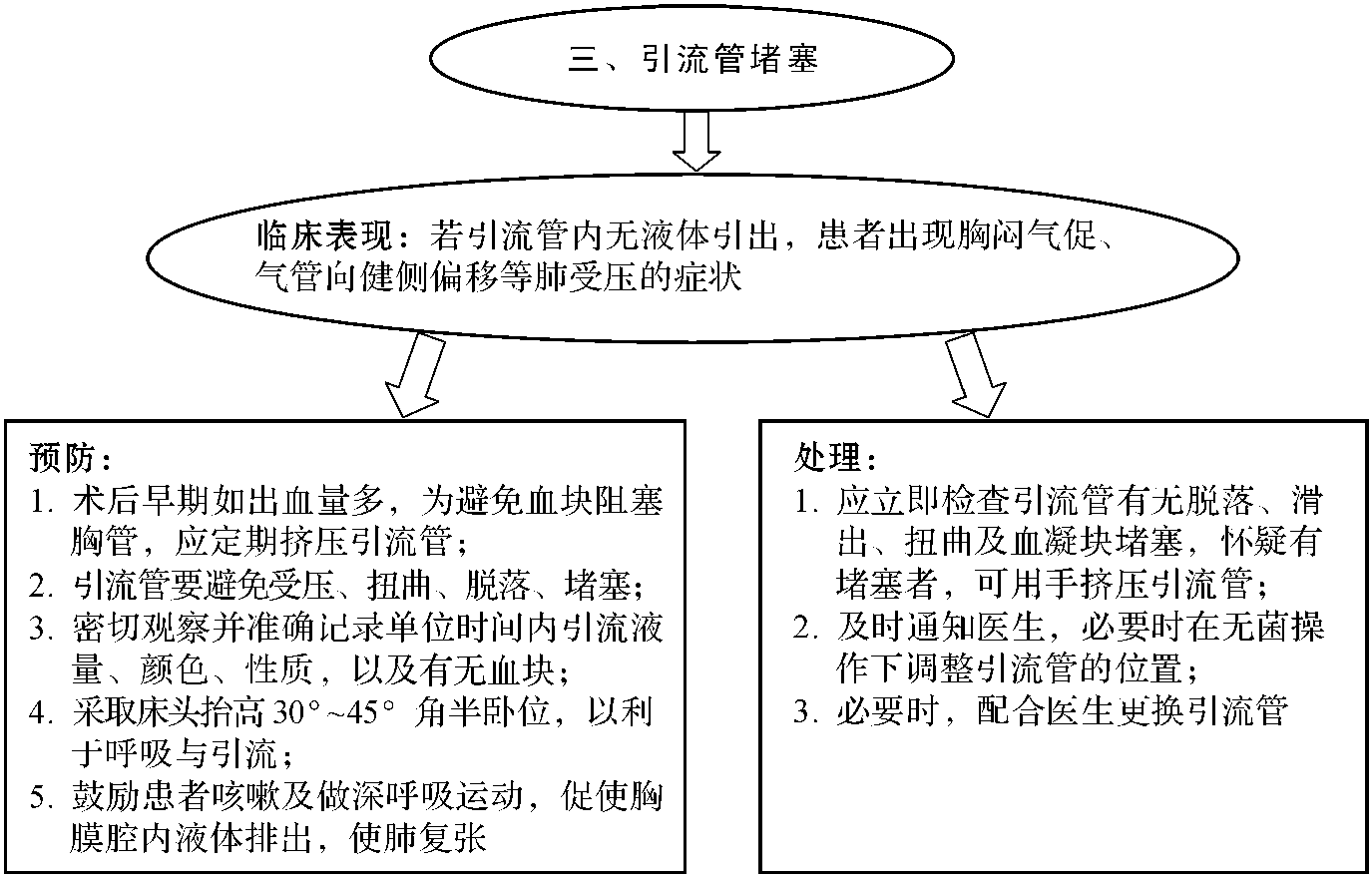 第三節(jié) 胸腔穿刺引流置管維護技術風險防范流程